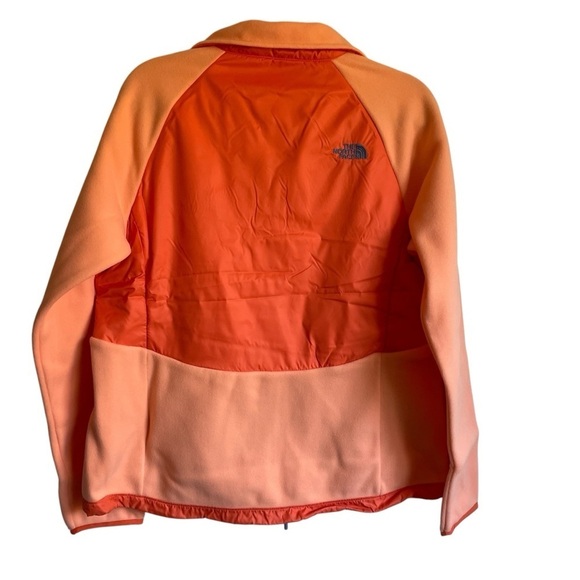 The North Face Mcellison Orange Fleece Jacket Size Large NWT - Picture 7 of 13